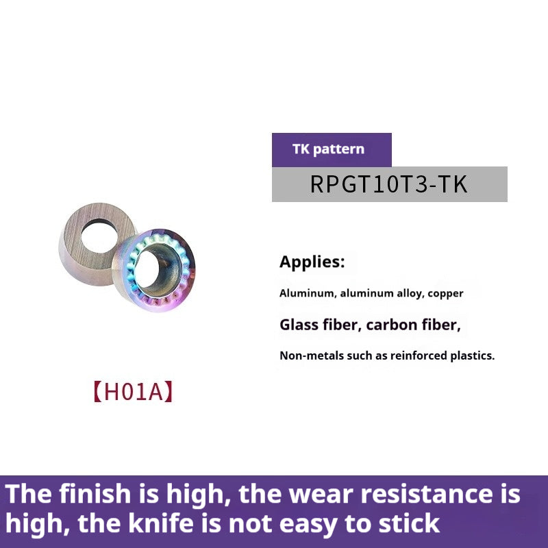 6006 CNC Aluminum Lathe Metal Ceramic Turning Inserts Nano-coated Cylindrical WNMG Bore CCMTAPMT Milling Inserts Shandong Denso Pricision Tools Co.,Ltd.